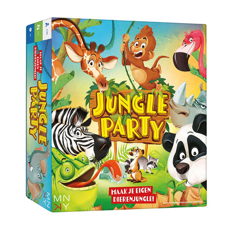 Rebo éditeurs mnky - jeu de société jungle party
