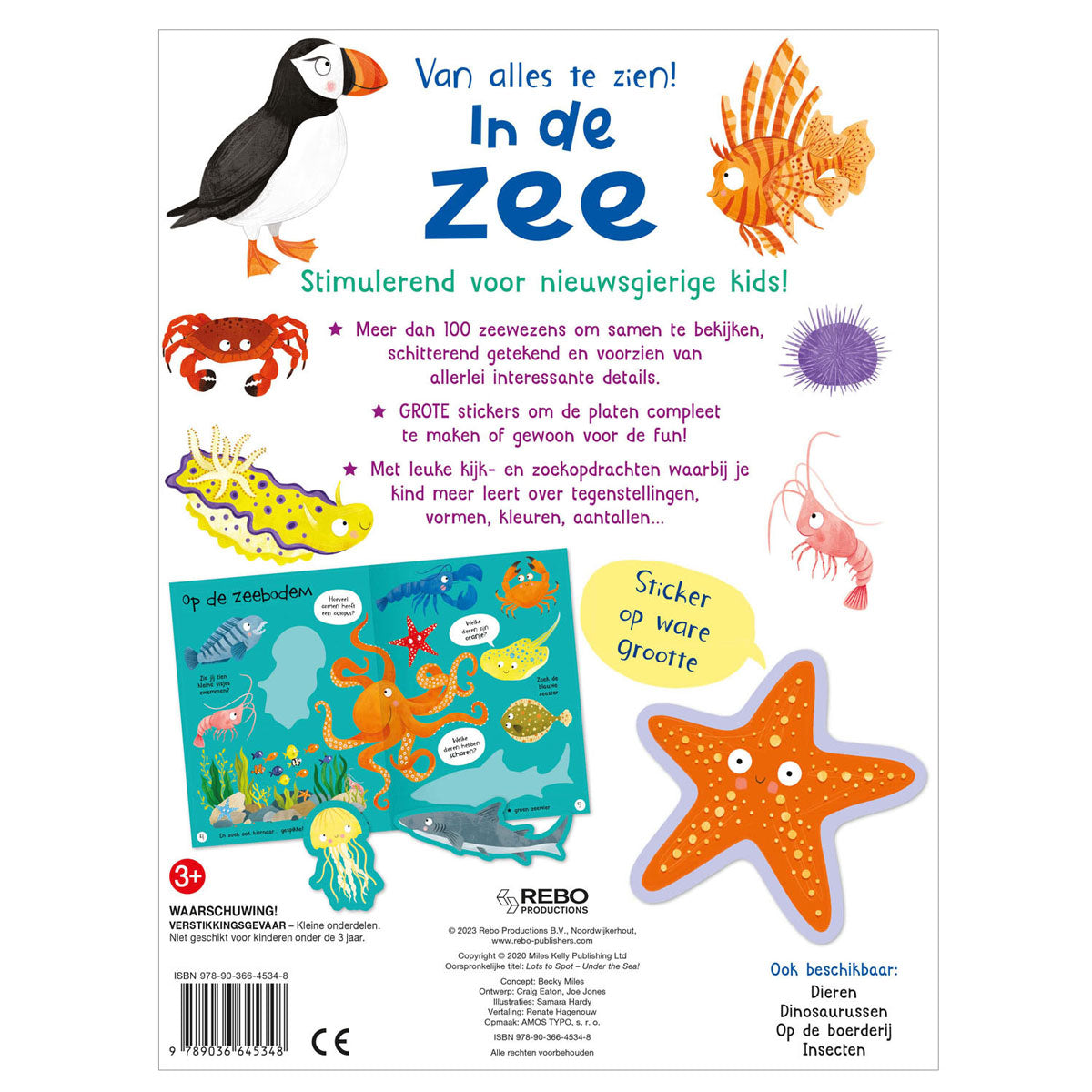 Les éditeurs Rebo dans la mer - beaucoup à voir !
