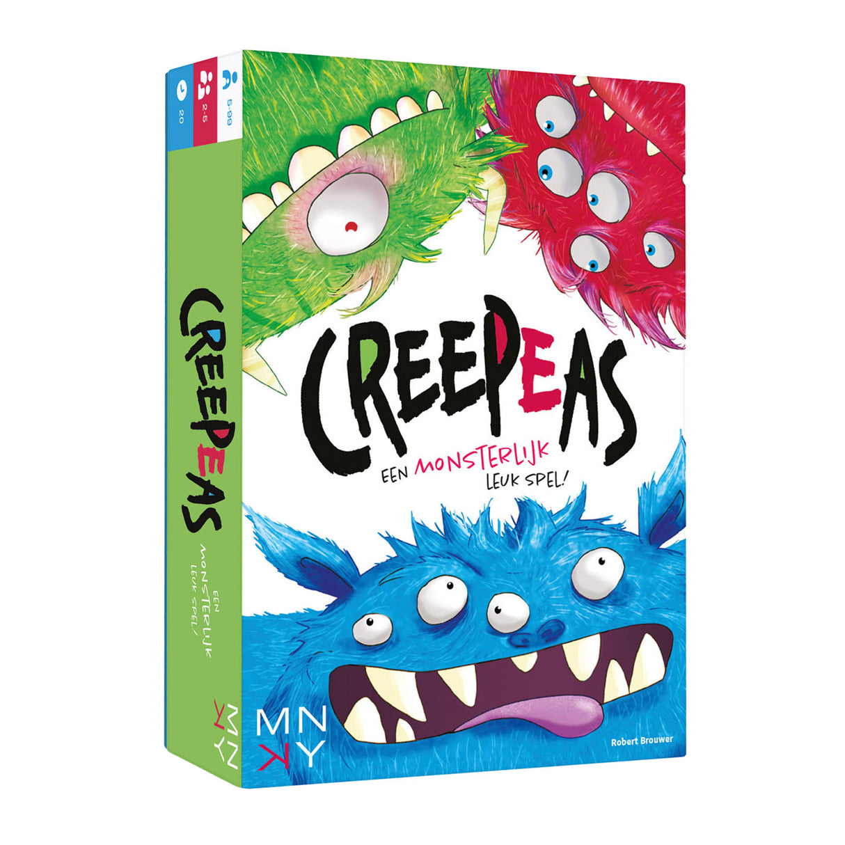 Rebo editori Mnky - gioco di carte Creepas