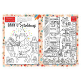 Livre de diplôme Sinterklaas Pete des éditeurs Rebo avec autocollants
