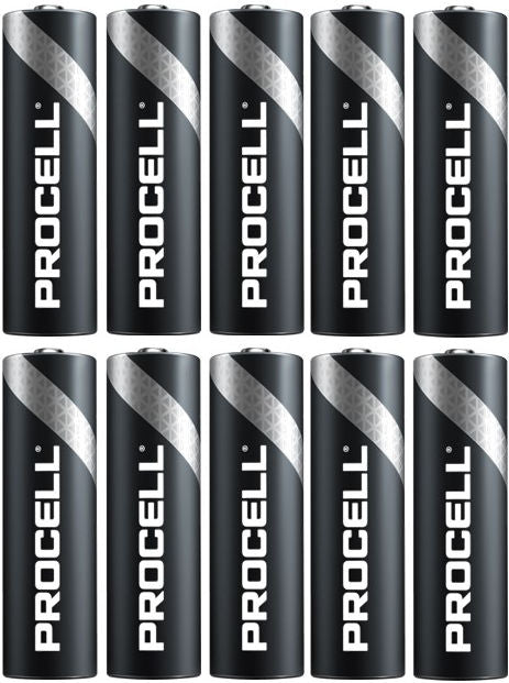 Duracell Procell AA Batteries aa Penlite par 10 pièces