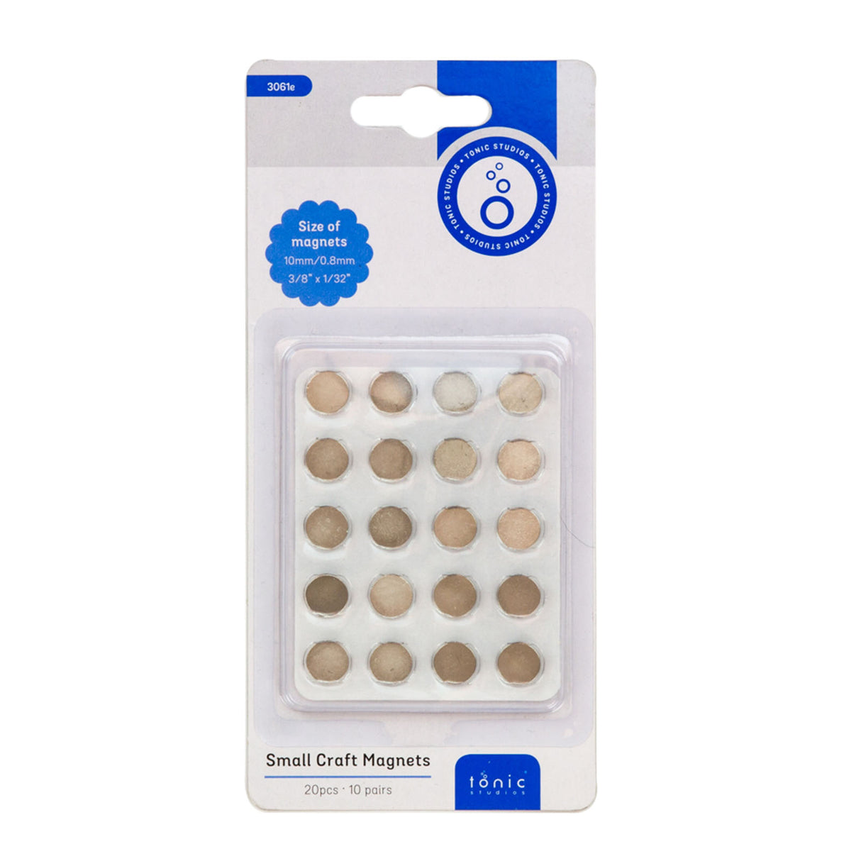 Tonic studios • petits aimants artisanaux 20pcs