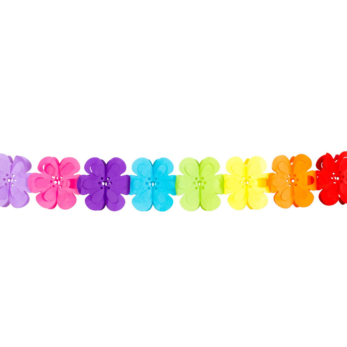 Guirlande en papier Boland flower power 4 m
