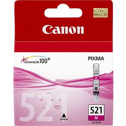 Cartouche d'encre Canon CLI-521M magenta
