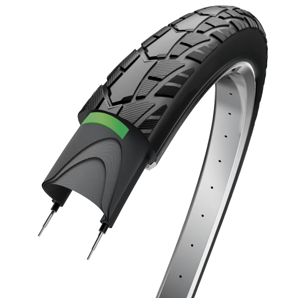 Pneu Edge Performance Protect 28 x 1,60 42-622 - noir avec reflet