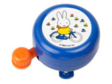 Bicycle bell Miffy on bicycle 60 mm blue