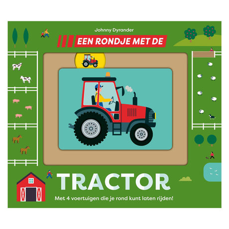 Groupe d'édition Gottmer pour une balade en tracteur