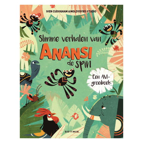 Les éditeurs Gottmer regroupent des histoires intelligentes d'Anansi l'araignée. 7+