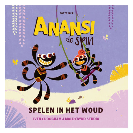 Gottmer anansi l'araignée - jouant dans la forêt