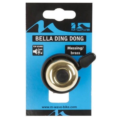 M-Wellenrad Bella Bella Ding-dong Ø33mm Gold Messing