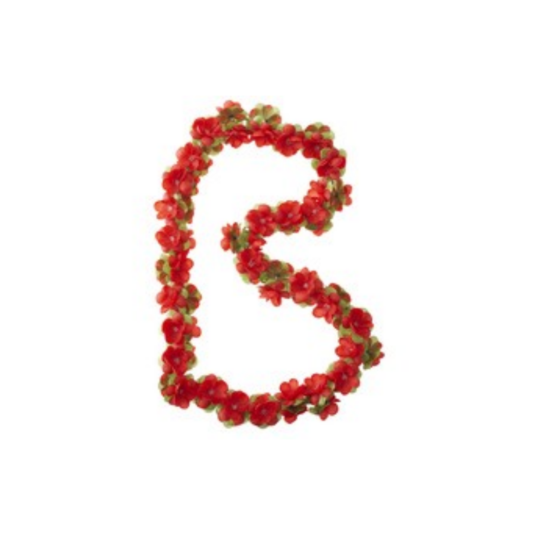 Basil Flower Garland - Fleur Streng - Rouge