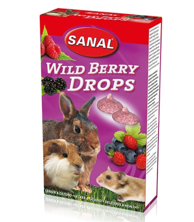 Sanal Nagetier 3-Pack-Tropfen Joghurtsalat Wild Beere