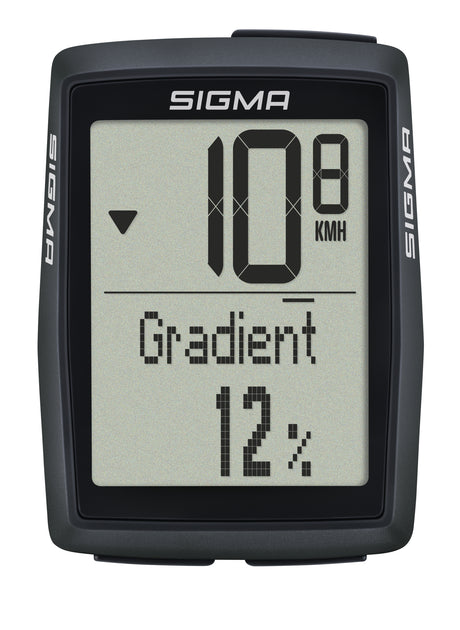 Sigma Bicycle Computer BC 14,0 WL STS avec mesure d'altitude et capteur de fréquence de pédale