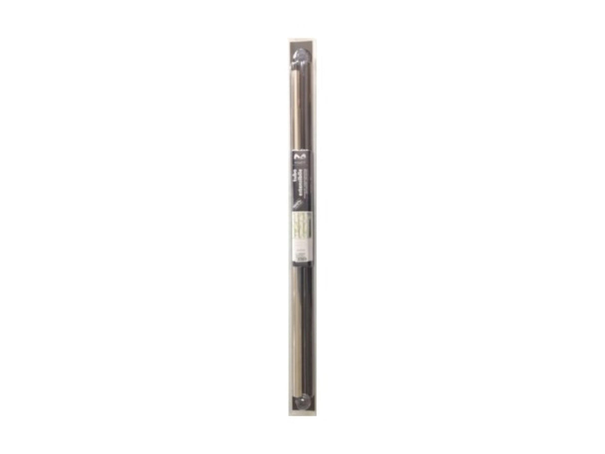 Wicotex tringle de douche tubo 75-135 aluminium