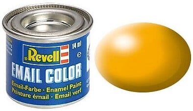Peinture Revell pour modèle réduit numéro 310 lufthansa jaune satiné