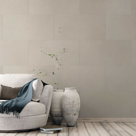 Grosfillex 11 pcs carrelage mural gx wall+ wise stone 30x60 cm beige clair