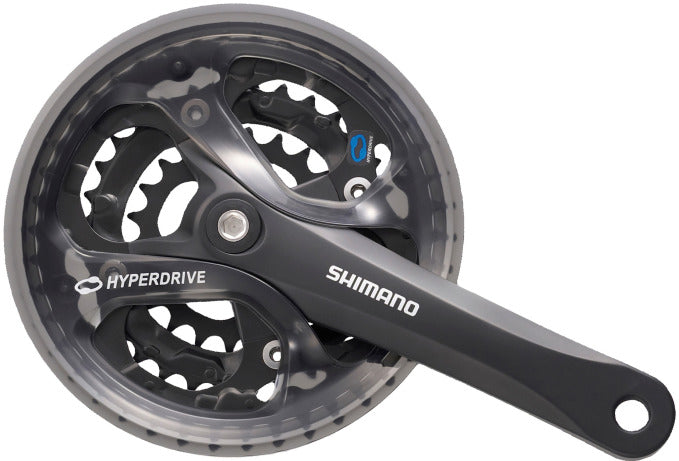 Shimano Kurbel Set 7 8 Geschwindigkeit Acera FC-M361 mit 175 mm Kurbelarm 42 x 32 x 22T Schwarz