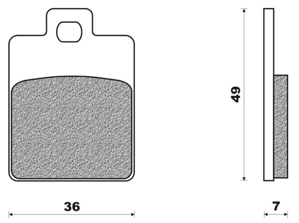 Newfren brake block set FD0249