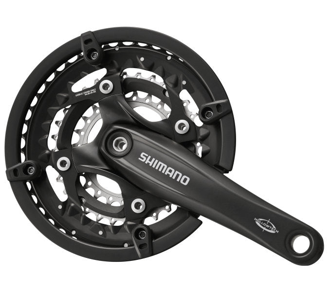 Shimano Cankset 3 x 10 prędkości trekking FC-T521 z 175 mm Crankarm 44-32-24T Octalink Black