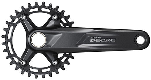 Shimano Cranket 10 11 Speed ​​Deore FC-M5100-1 avec 170 mm Crankarm 30T noir