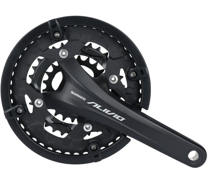 Shimano Crankset 9 Speed ​​Alivio T4060 con 175 mm Crankarm 48 x 36 x 26t negro