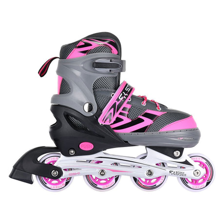 Patins à roues alignées Street Rider rose gris, taille 37-40