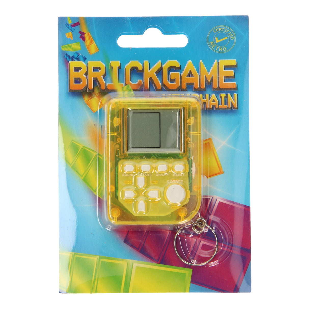 Klíčový prsten Mini Brick Game