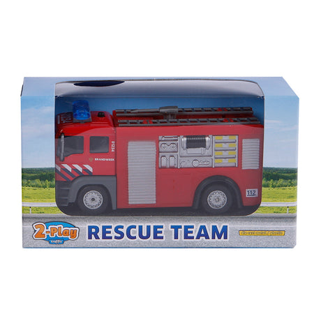 2 jeux moulés sous pression, pompiers NL, lumière et son