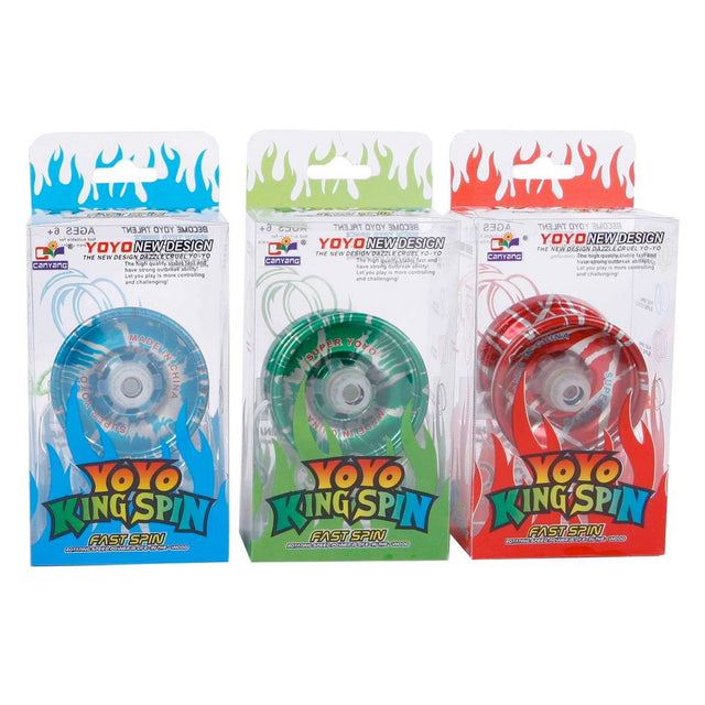 Van manen jojo yoyo king spin junior 15 cm aluminium