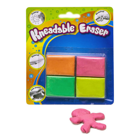 Gommes pétrissables, 4 pcs.