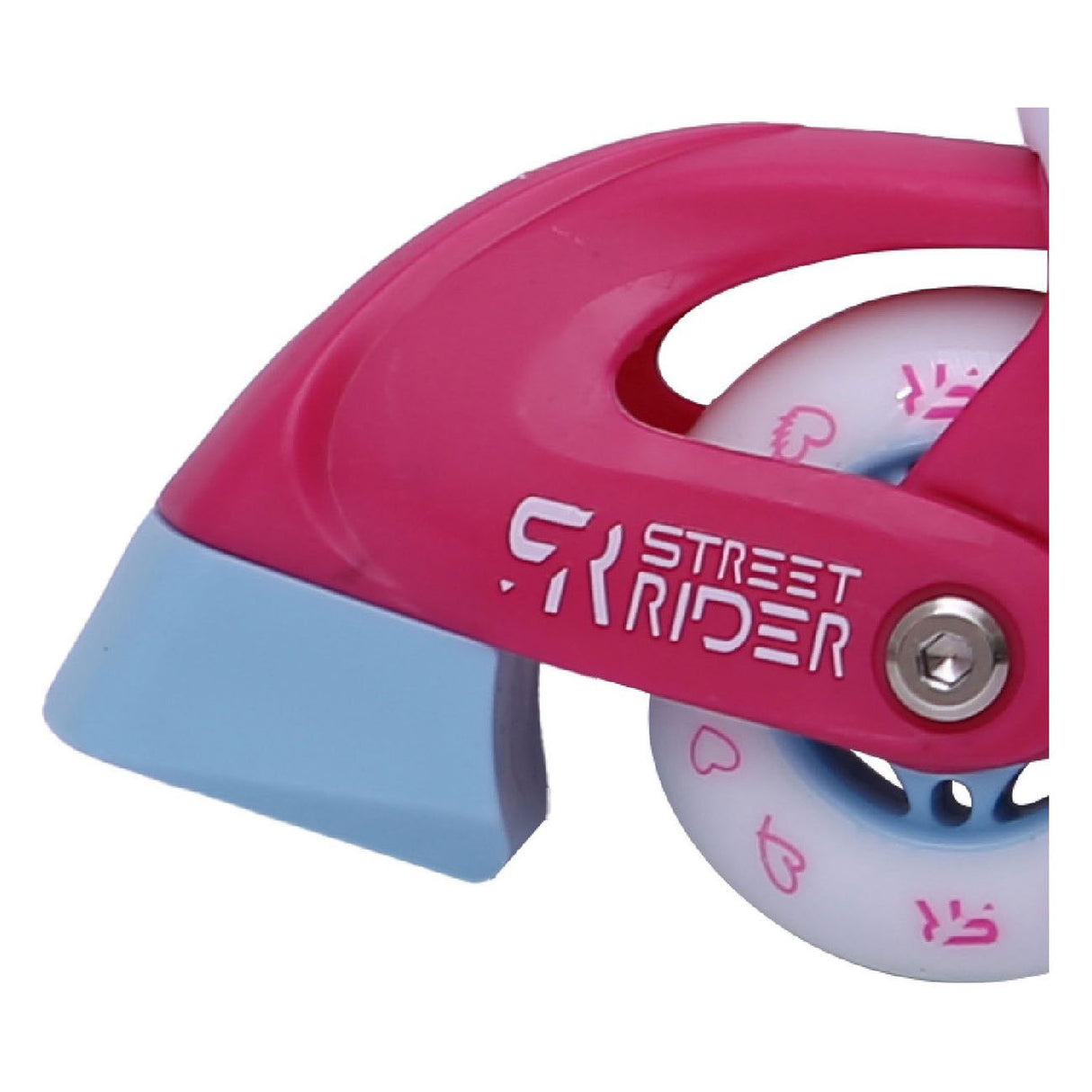 Street Rider en ligne Skeelers Pink, taille 26-29