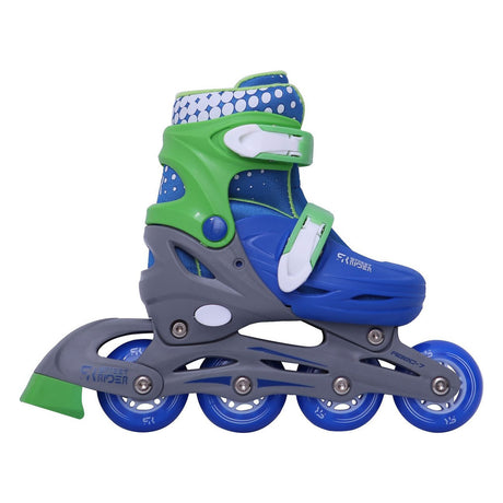 Street Rider Inline Skeelers Blue, taille 30-33