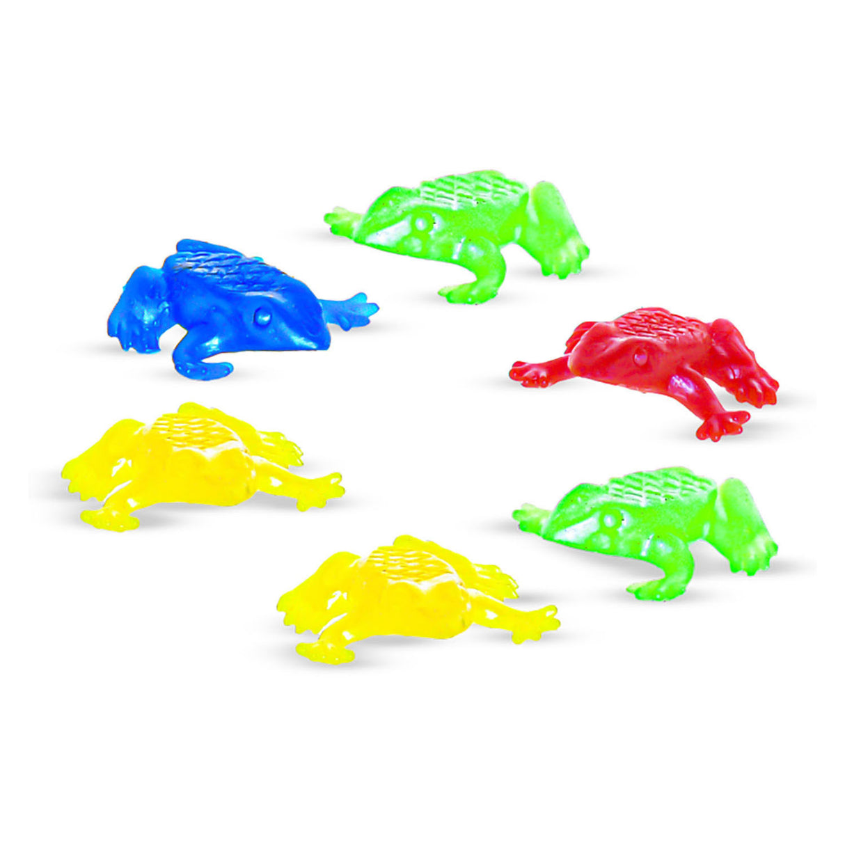 Reptiles extensibles 10cm 6 pièces sur carte