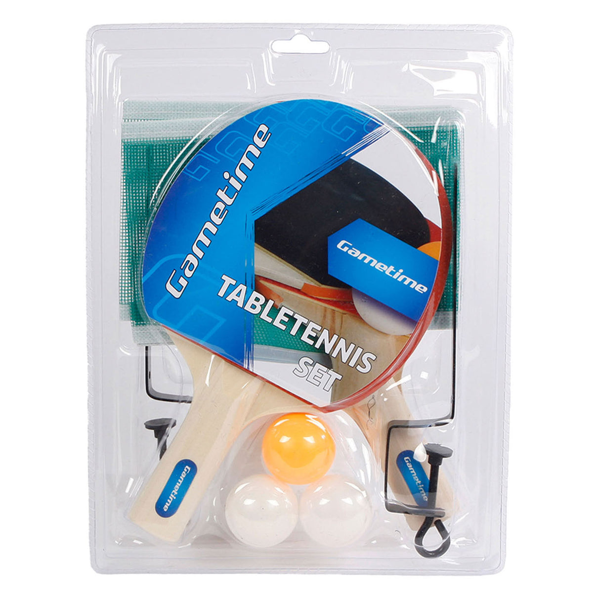 Gametime table tennis set with net