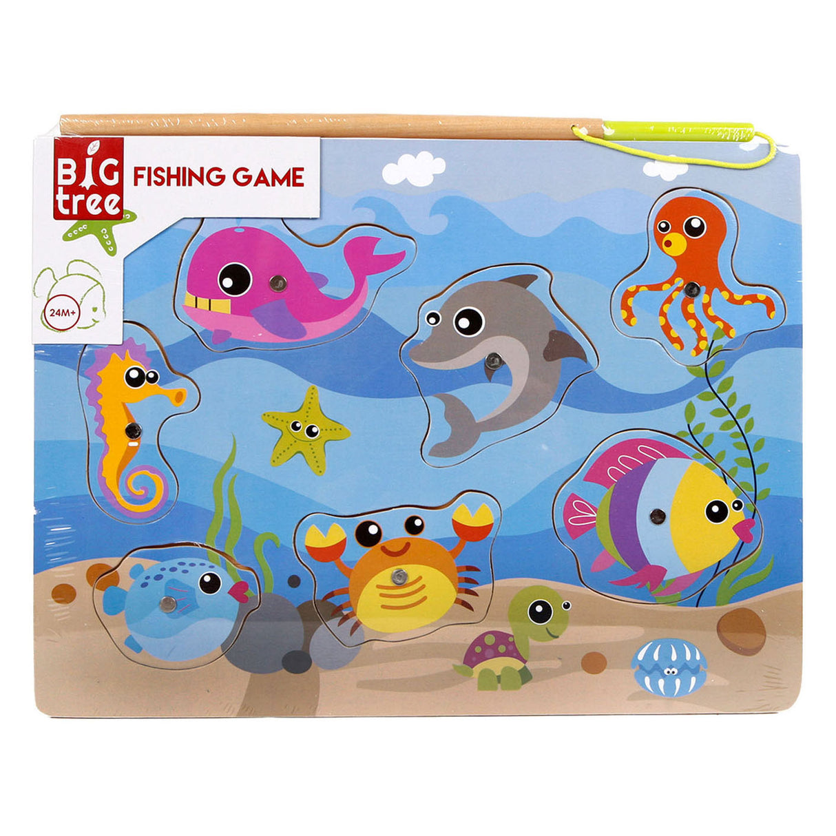 Pesce Game Wood, 30x22cm