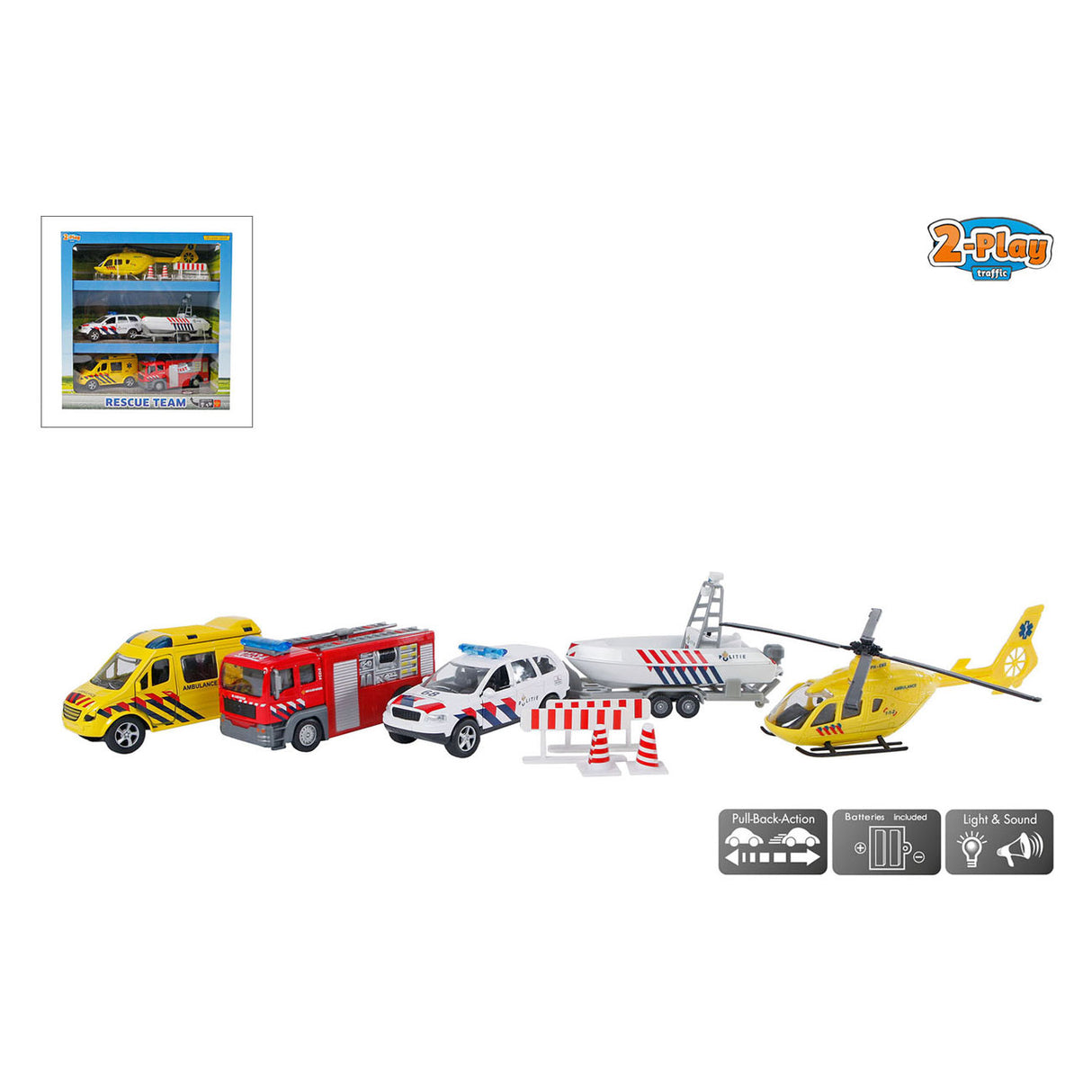 2-play 112-set Dutch Die-cast, 3dlg.