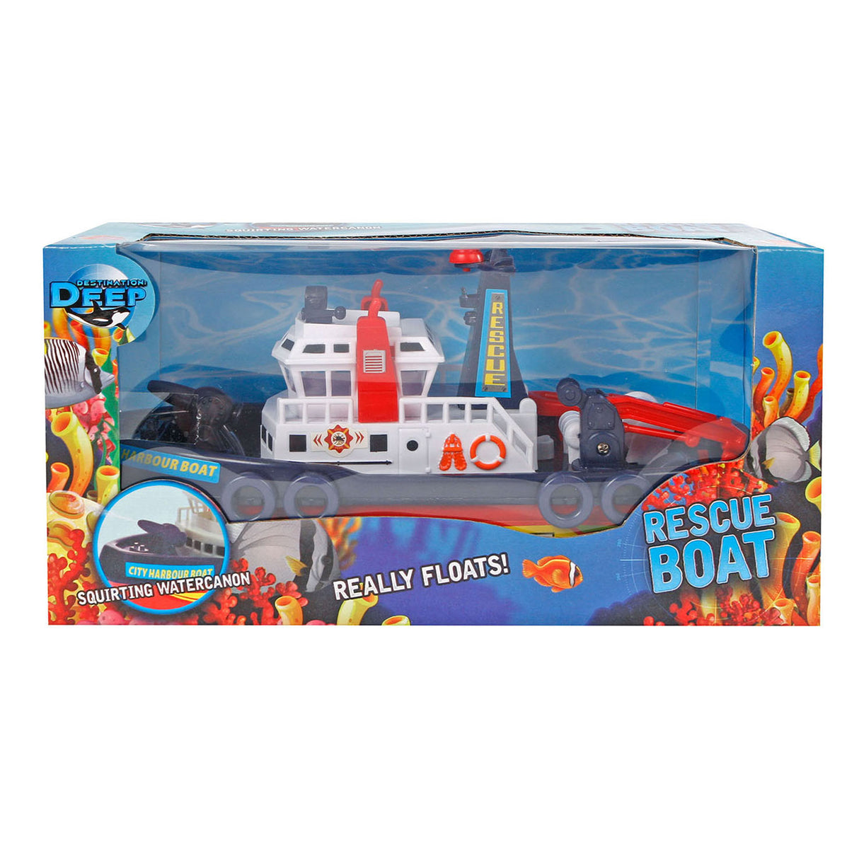 Destination Deep Brandweerboot met Blusfunctie 23,5cm