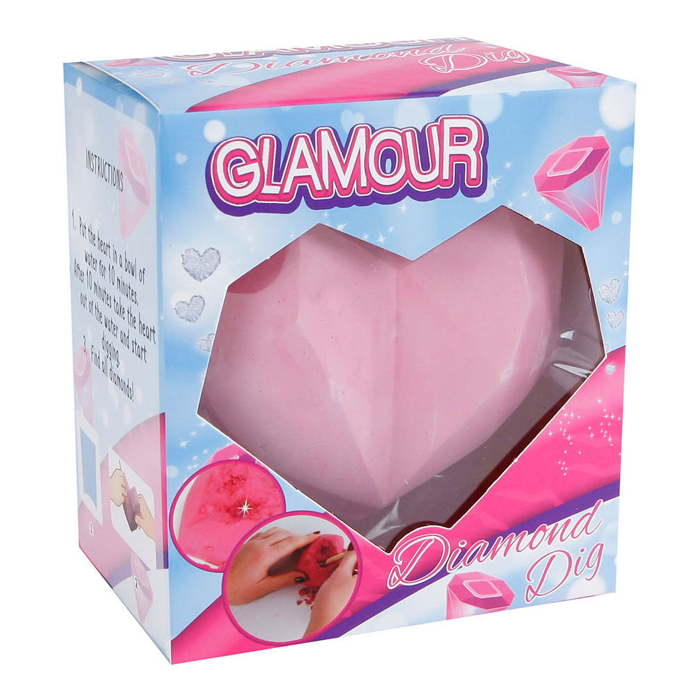 Chop Glamour Hart s kousky šťastných diamantů