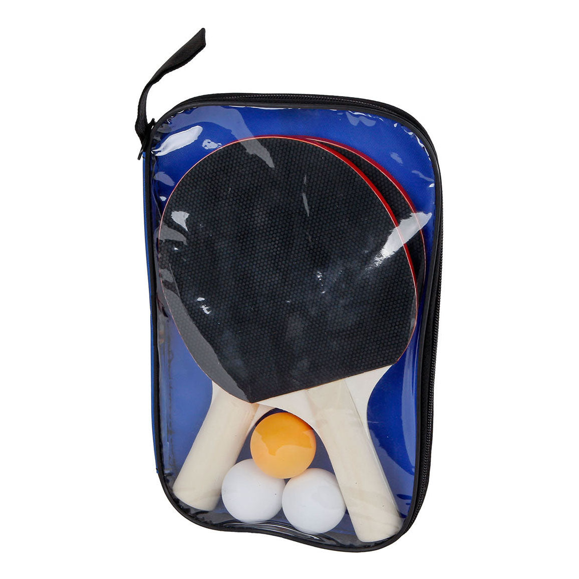 Table tennis set 2 bats and 3 balls in bag, 6dlg.