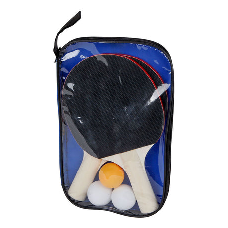 Table tennis set 2 bats and 3 balls in bag, 6dlg.