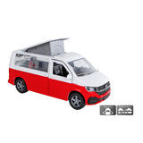 Kids Globe Globe VW Transporter Camper Die-Cast Pull Back, 13,5 cm