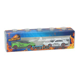 Roadblasters storage box with 2 Die-cast racing cars