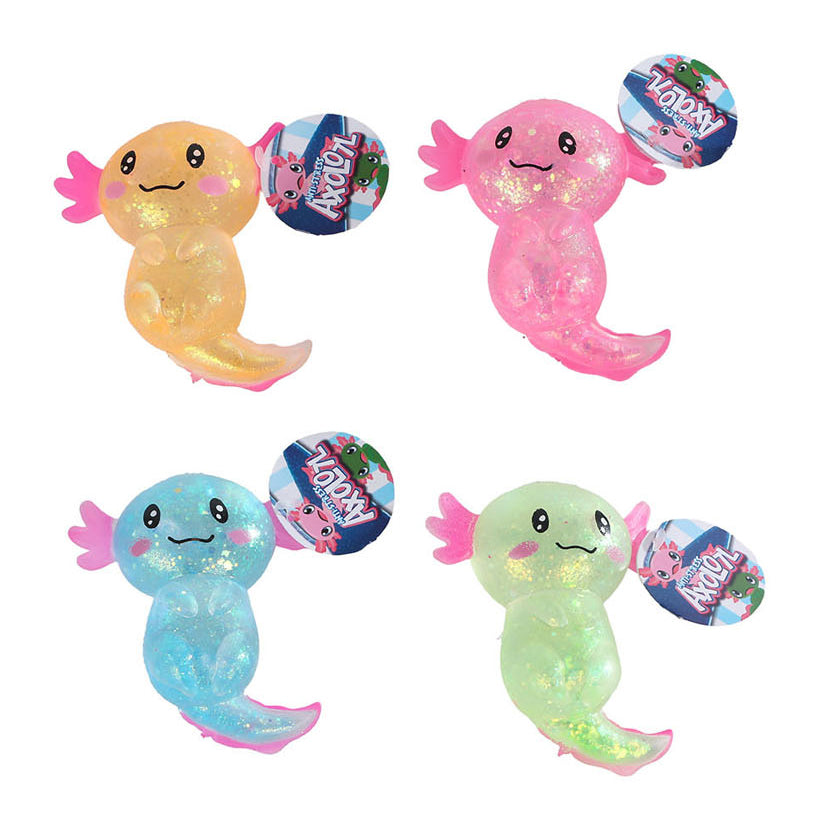 Axolotl sucre pressé couleur animale, 11 cm