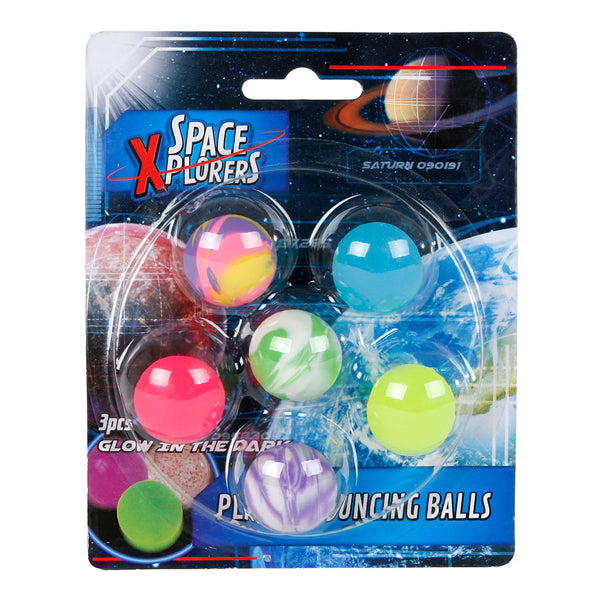 Planètes à balles rebondissantes Space Explorers, 5 pcs.