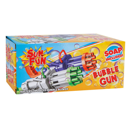 Pistolet de vessie Super Bubble Sun Fun avec savon, 37 cm