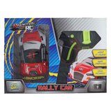 RC RALLO RALY SAMACH RADY z lekkim 2,4 GHz Red, 13 cm