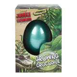 Jungle Expediton Egg med växande krokodil, 6 cm