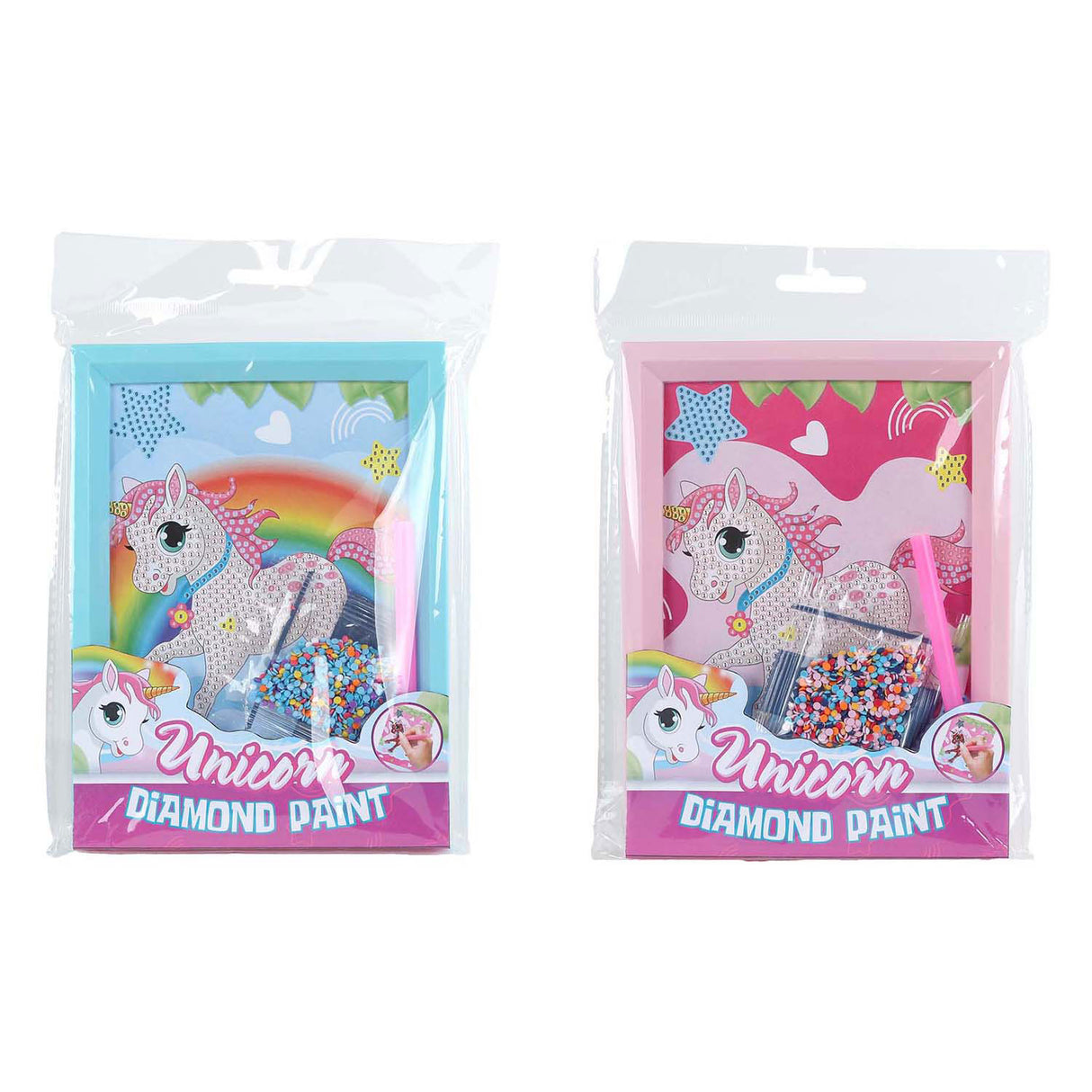 Licorne diamant peinture licorne avec cadre photo