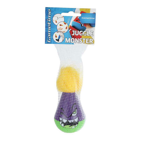 Balle de jonglage Gametime monstres avec cheveux, 12 cm