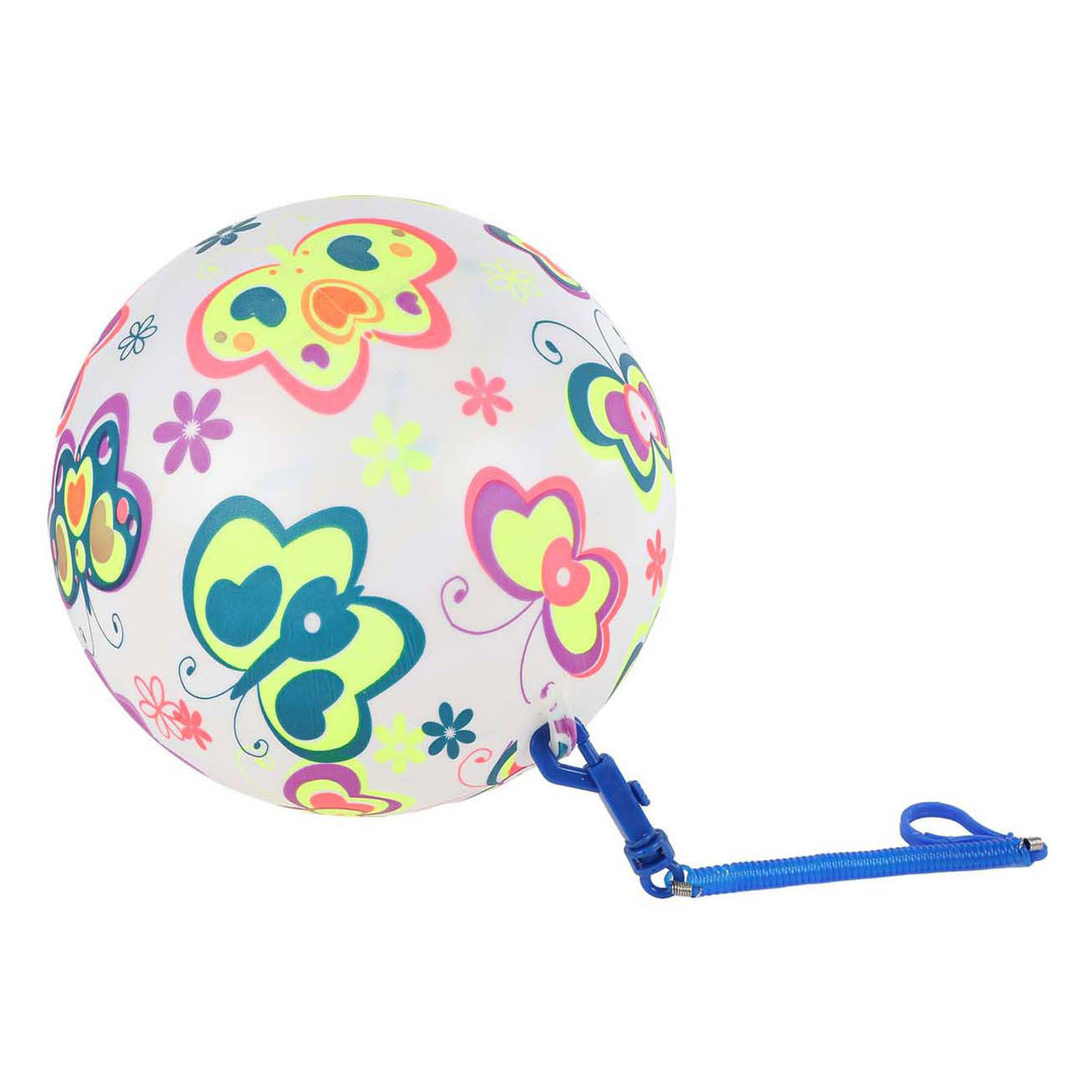 Gametime ball with butterflies on cord, 21cm